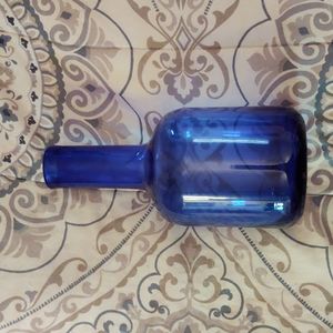 Cobalt Blue Glass Vase